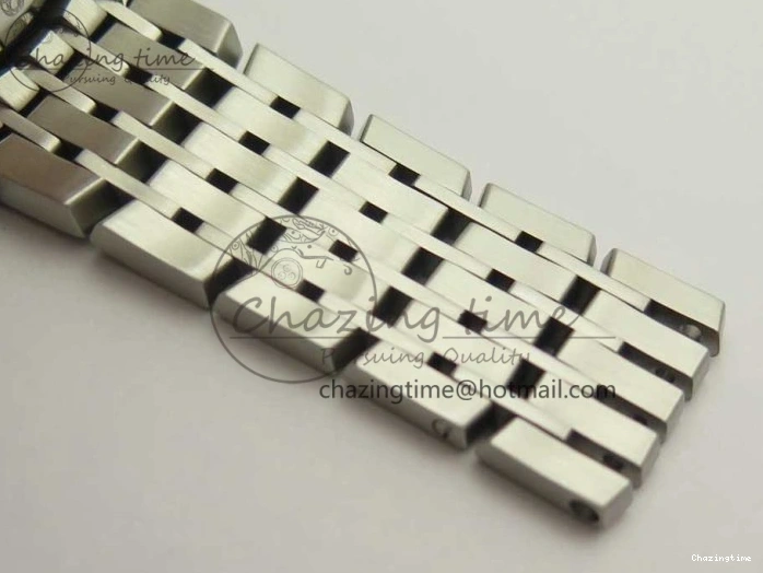 0510 De Ville Hour Vision 41mm SS VSF 1:1 Best Edition White Dial on SS Bracelet A8500 Super Clone Casual 7946